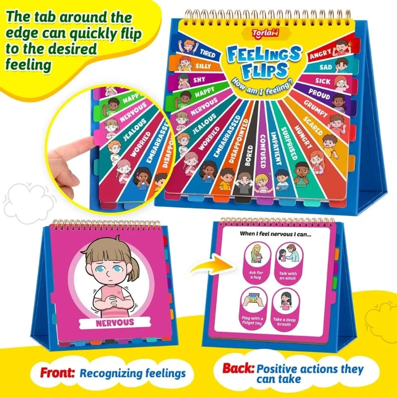 The Little Feelings Flipbook: 20 Emotions for Kids