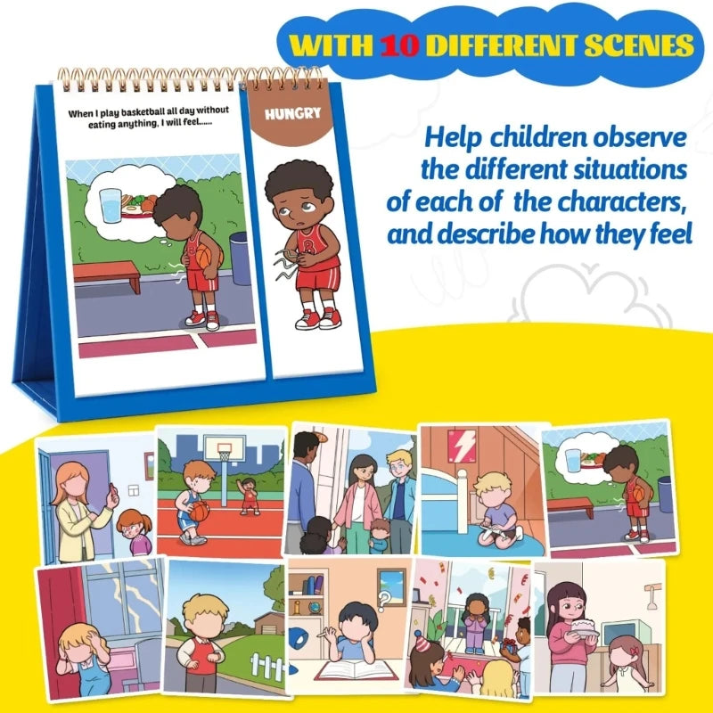 The Little Feelings Flipbook: 20 Emotions for Kids