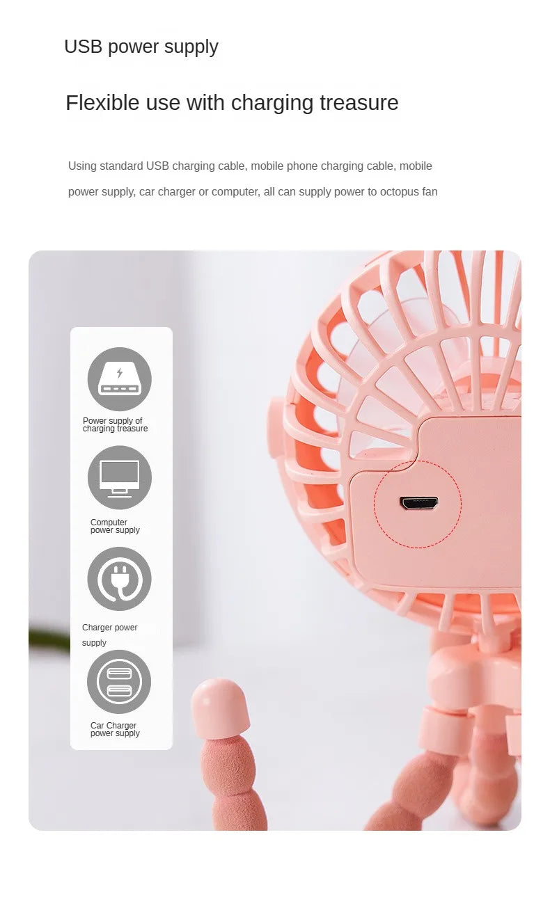 Fan for On-the-Go