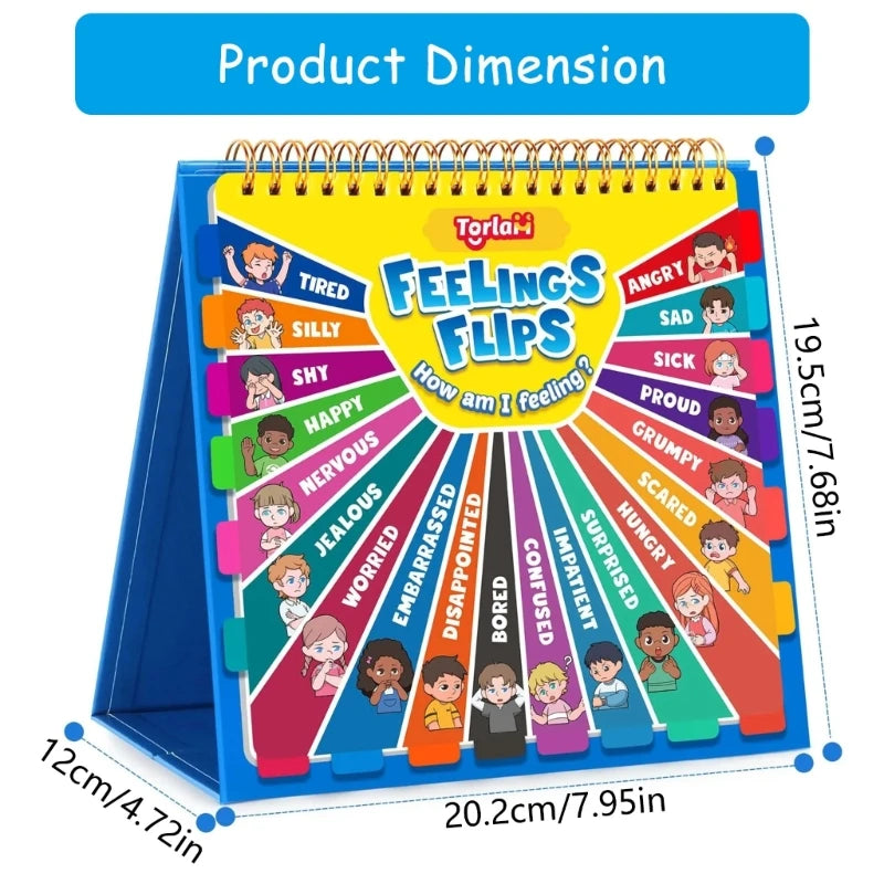 The Little Feelings Flipbook: 20 Emotions for Kids