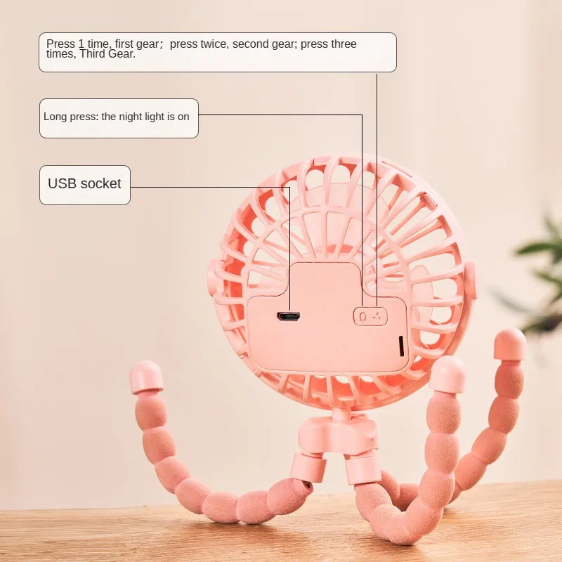Fan for On-the-Go